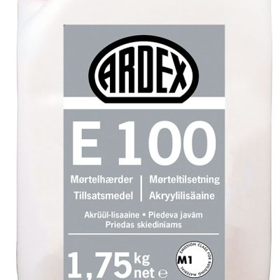 Akrilato priedas cemento skiediniams ir betono glaistams Ardex E 100