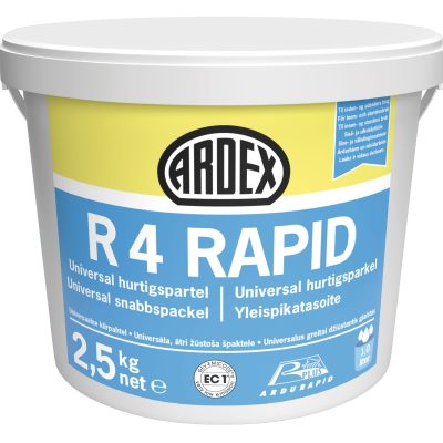 Greitai džiūstantis glaistas Ardex R4 Rapid