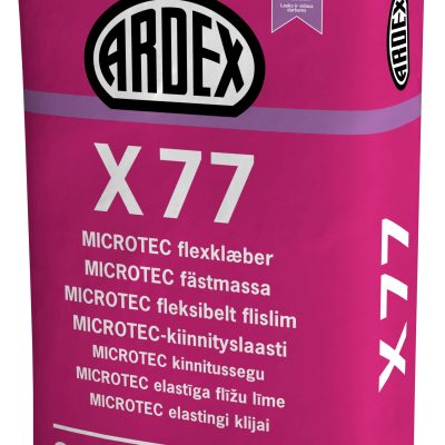 Elastingi klijai Ardex X 77