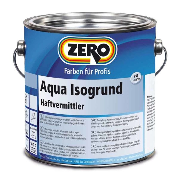 Metalo gruntas - rūdžių surišėjas Zero Aqua Isogrund